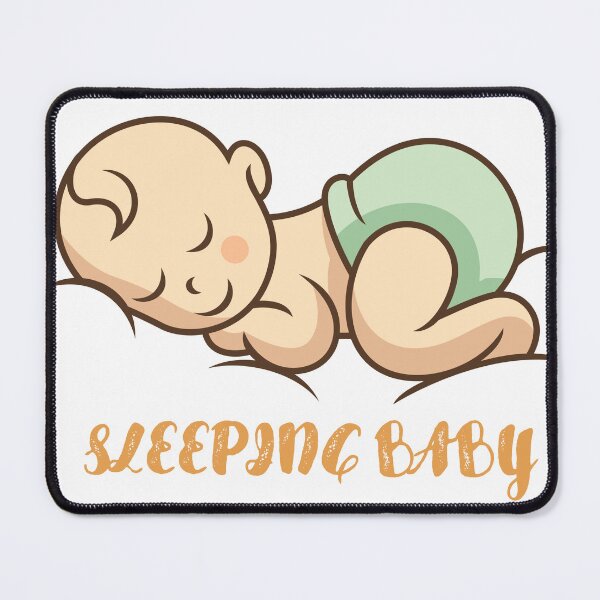 Item preview, Sleeping Baby sleeps in bed designed and sold by klimov0101.