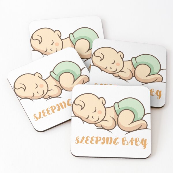 Item preview, Sleeping Baby sleeps in bed designed and sold by klimov0101.