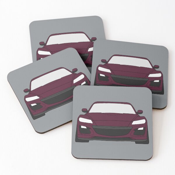Item preview, Mazda RX-8 2008-2012 black cherry color designed and sold by EdimDesign.