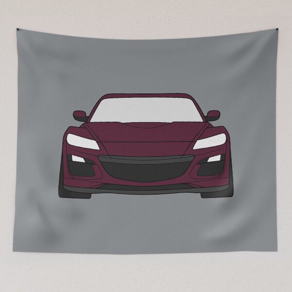 Item preview, Mazda RX-8 2008-2012 black cherry color designed and sold by EdimDesign.