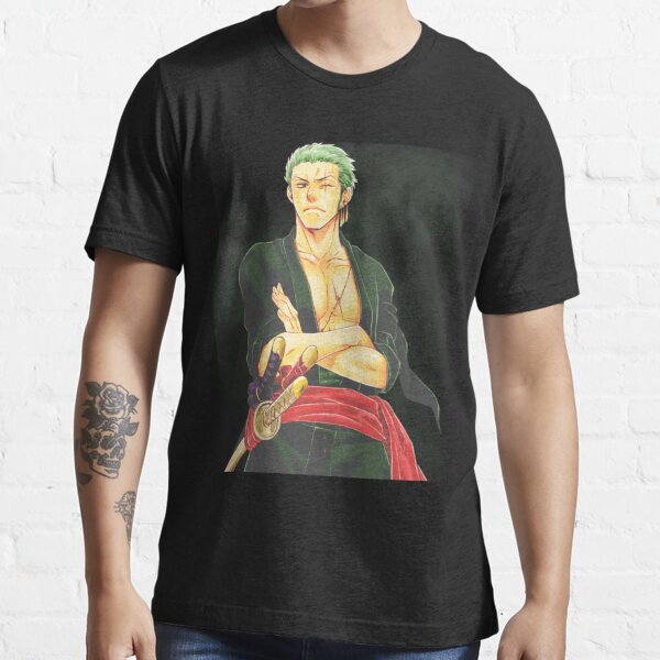 Roronoa Zoro - One Piece Dual Print Oversized T-shirt - AnimexSchool