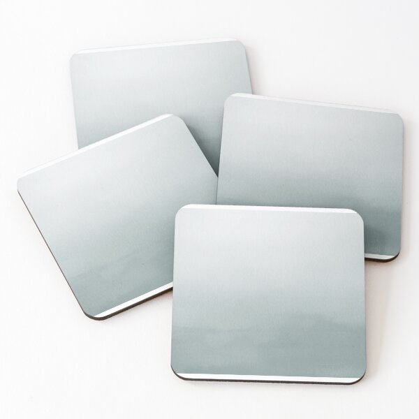Item preview, Muted Bluish Gray Watercolor Ombre Gradient Blend Abstract - Valspar 2023 COTY Blue Arrow 5001-3C designed and sold by ColorOfTheYears.