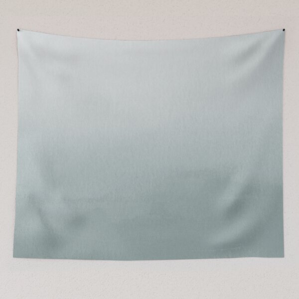Item preview, Muted Bluish Gray Watercolor Ombre Gradient Blend Abstract - Valspar 2023 COTY Blue Arrow 5001-3C designed and sold by ColorOfTheYears.
