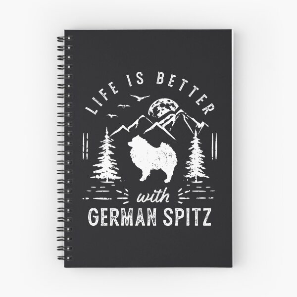 Item preview, Life is Better German Spitz dog designed and sold by rafaeltto.