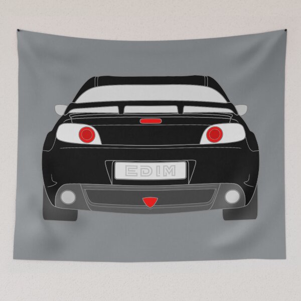 Item preview, Mazda RX-8 rear black color designed and sold by EdimDesign.