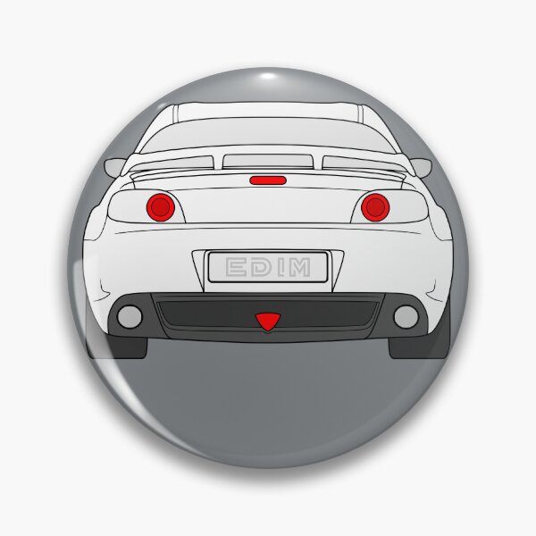 Item preview, Mazda RX-8 rear white color designed and sold by EdimDesign.