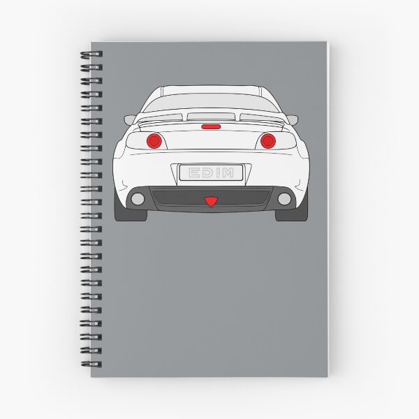 Aperçu de l'œuvre Mazda RX-8 arrière couleur blanche créée et vendue par EdimDesign.