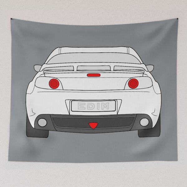Item preview, Mazda RX-8 rear white color designed and sold by EdimDesign.