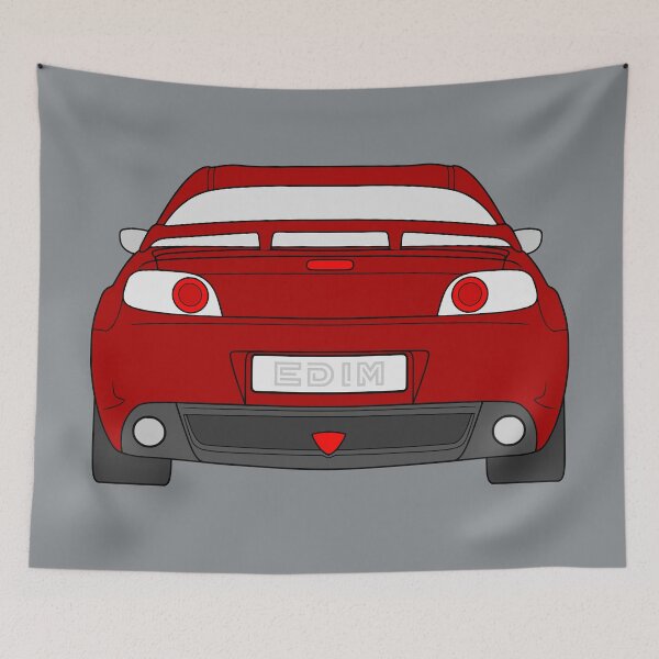 Item preview, Mazda RX-8 rear copper red color designed and sold by EdimDesign.