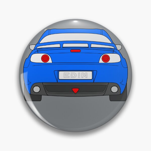 Item preview, Mazda RX-8 rear winning blue color designed and sold by EdimDesign.