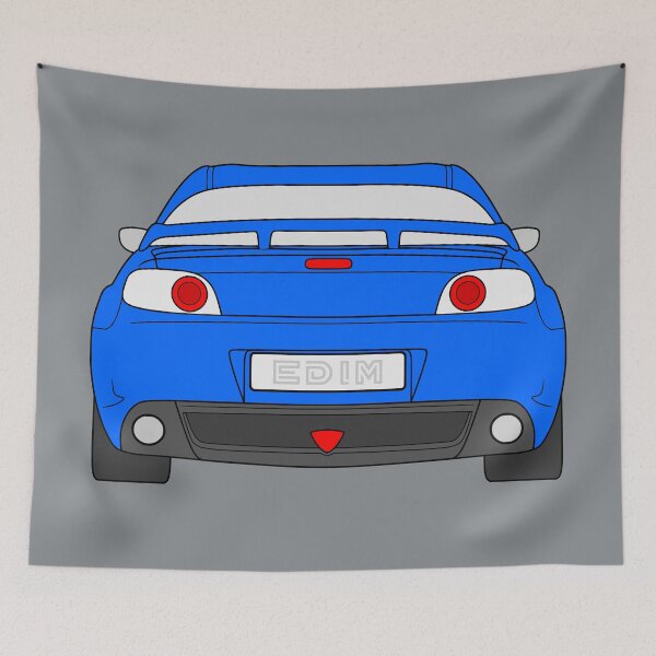 Item preview, Mazda RX-8 rear winning blue color designed and sold by EdimDesign.