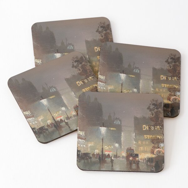 Item preview, Piccadilly Circus and the Empire Leicester Square - George Hyde Pownall designed and sold by Vintage Designs +.