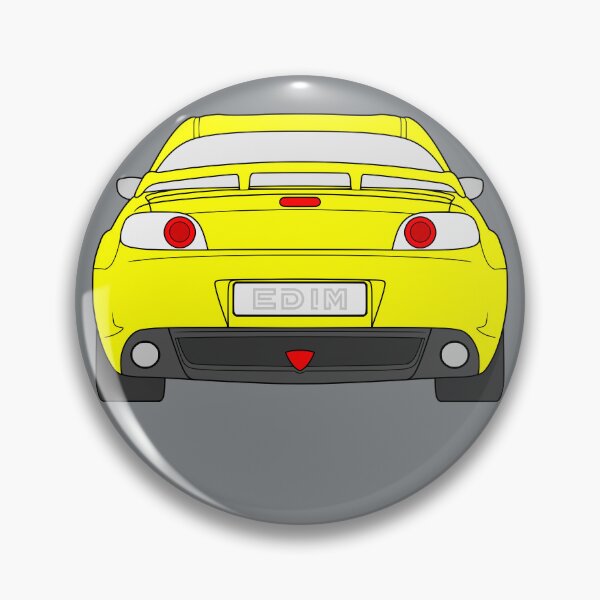 Item preview, Mazda RX-8 rear lightning yellow color designed and sold by EdimDesign.