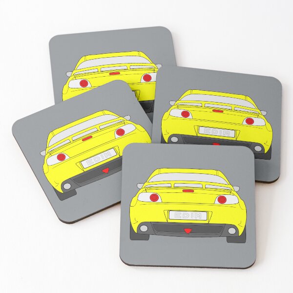 Item preview, Mazda RX-8 rear lightning yellow color designed and sold by EdimDesign.