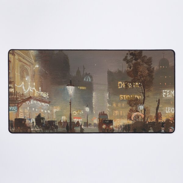 Item preview, Piccadilly Circus and the Empire Leicester Square - George Hyde Pownall designed and sold by Vintage Designs +.