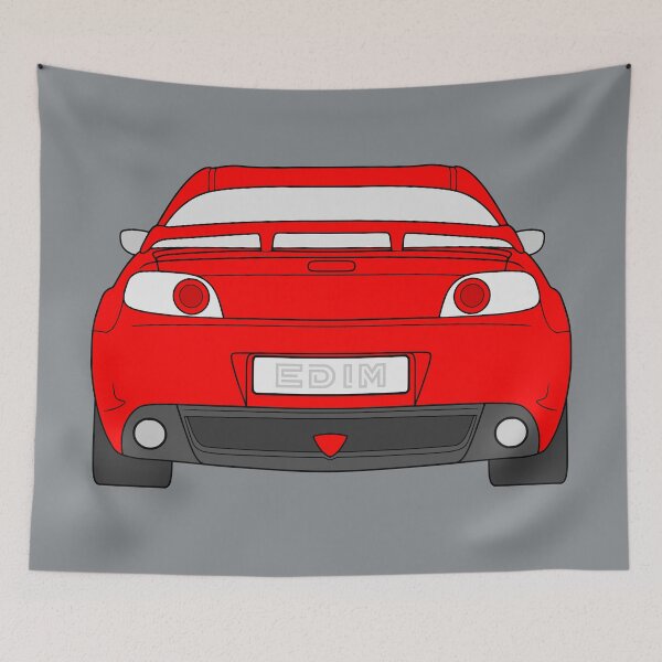 Item preview, Mazda RX-8 rear velocity red color designed and sold by EdimDesign.
