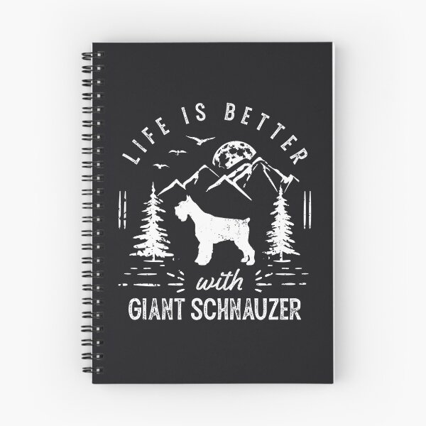 Item preview, Life is Better Giant Schnauzer dog designed and sold by rafaeltto.