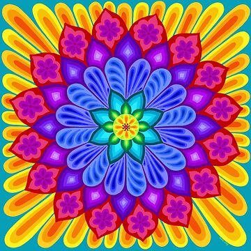 Psychedelic Spiritual Stickers Mandala Stickers Sacred 