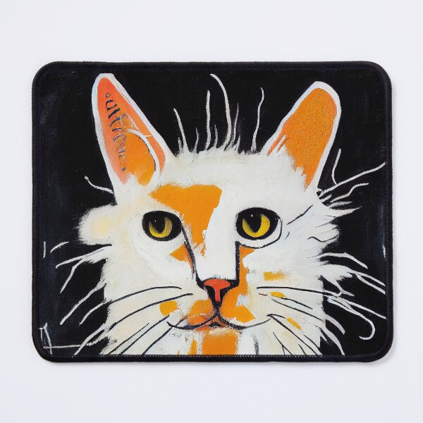 Item preview, Lovable Turkish Angora Cat #26. Pop-art poster designed and sold by Åveline Dvorak.