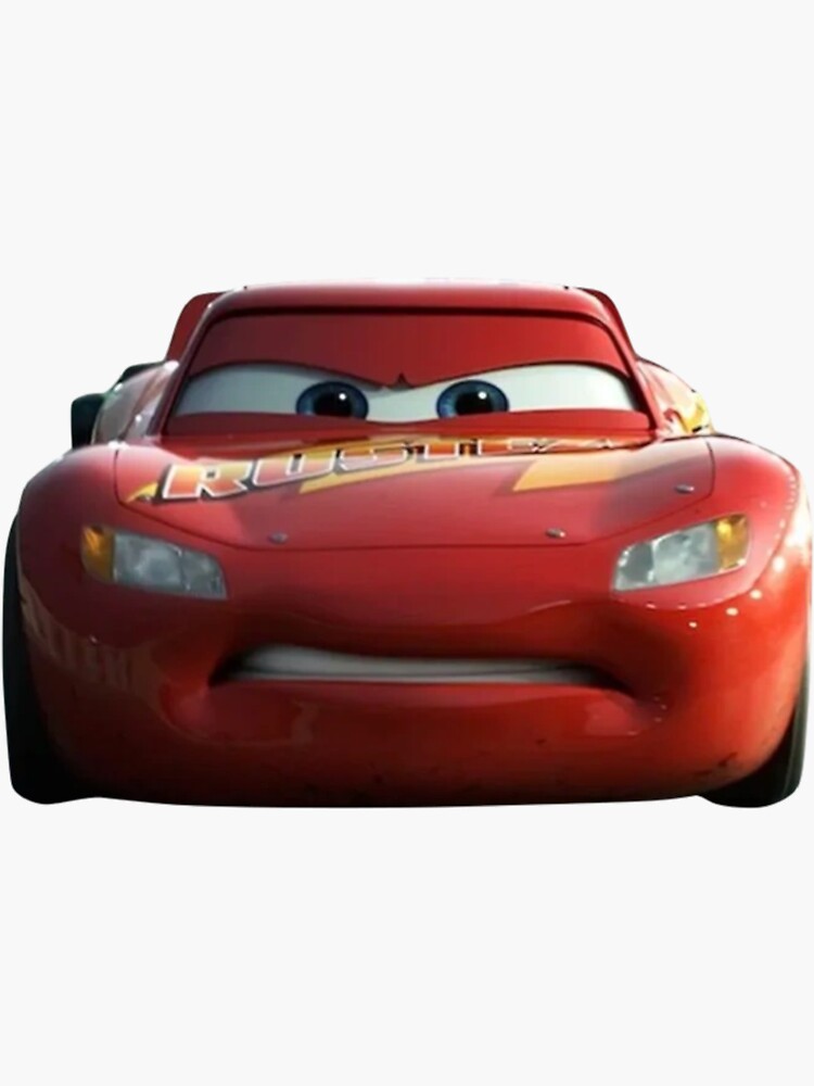 Lightning McQueen Sticker for Sale by laurengoldener