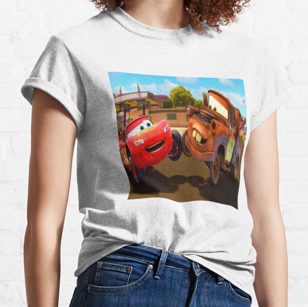  Pixar Cars Lightning McQueen Tow Mater Big Boys 3 Pack  Graphic T-Shirts Multicolor 8