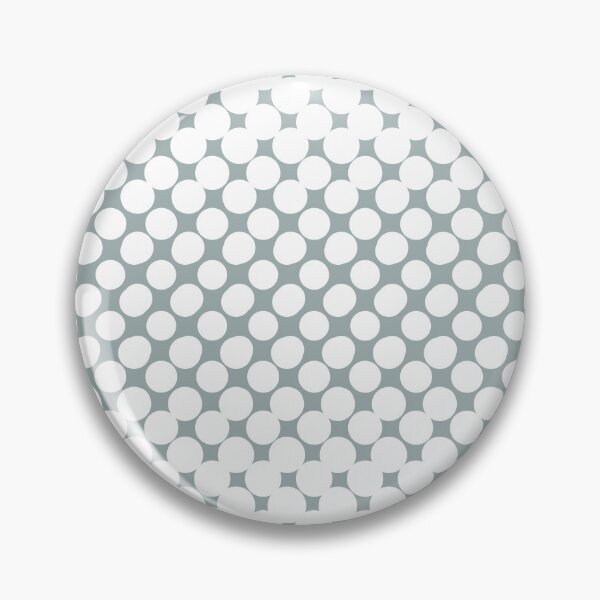 Artikelvorschau, Muted Bluish Gray White Halftone Abstract Polka Dot Pattern - Valspar 2023 COTY Blue Arrow 5001-3C entworfen und verkauft von ColorOfTheYears.