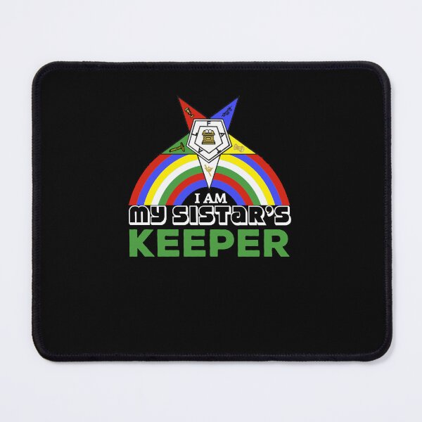 Item preview, OES Order Of The Eastern Star Logo I Am My Sistar's Keeper designed and sold by TopTeeShop.