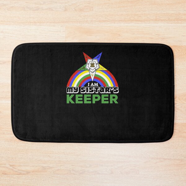 Item preview, OES Order Of The Eastern Star Logo I Am My Sistar's Keeper designed and sold by TopTeeShop.