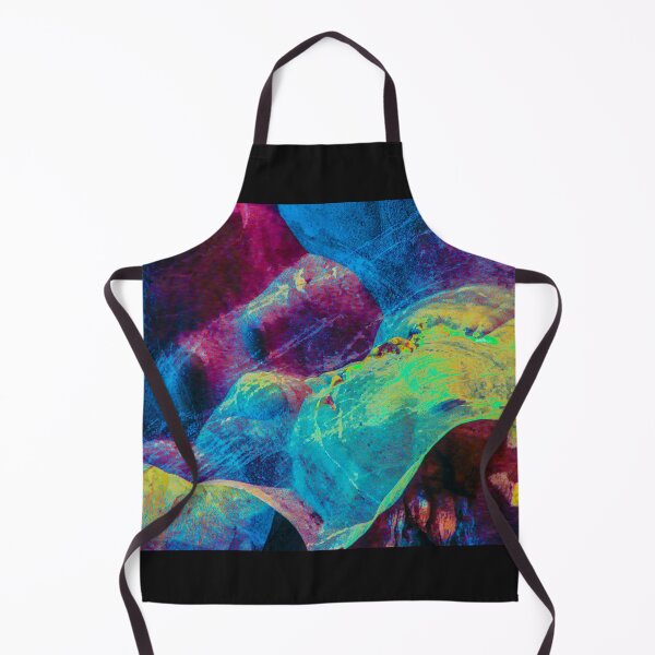 Item preview, A dog face in multi colored abstract designed and sold by kall3bu.