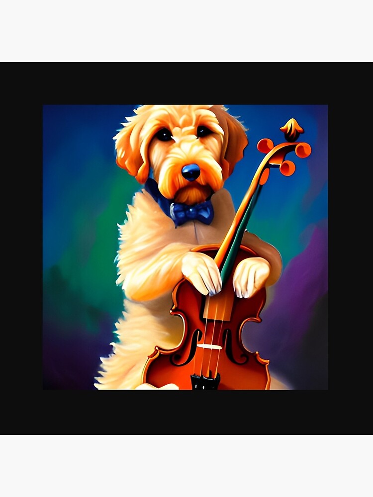 Chihuahua Violinist Art Jigsaw Puzzle Gift Decor Animal Dog Pet 