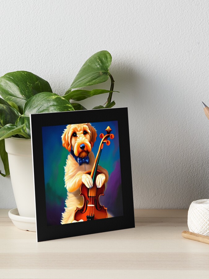 Chihuahua Violinist Art Jigsaw Puzzle Gift Decor Animal Dog Pet 