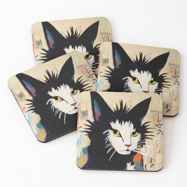 Item preview, Lovable Turkish Angora Cat #27. Pop-art poster  designed and sold by Åveline Dvorak.