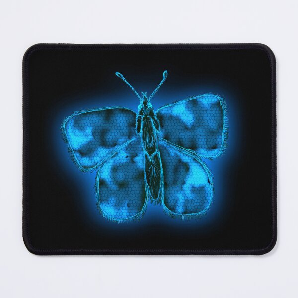 Item preview, Neon Butterfly - Azure designed and sold by Polymorpho.