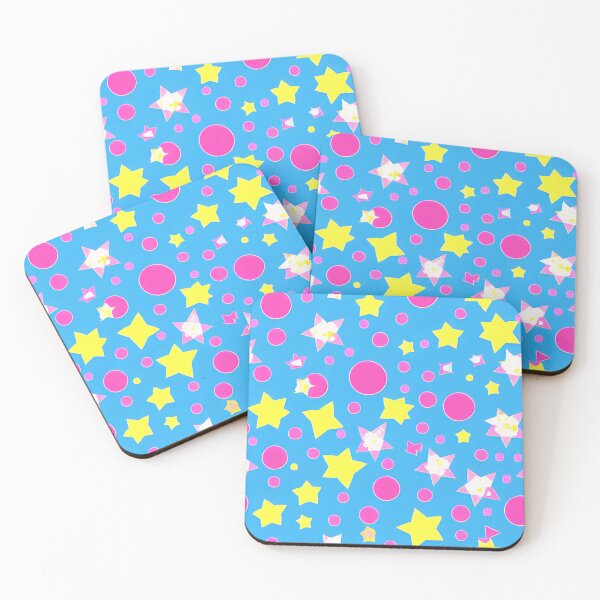 Item preview, Weird harajuku kawaii stars party pattern designed and sold by WeirdPatterns.