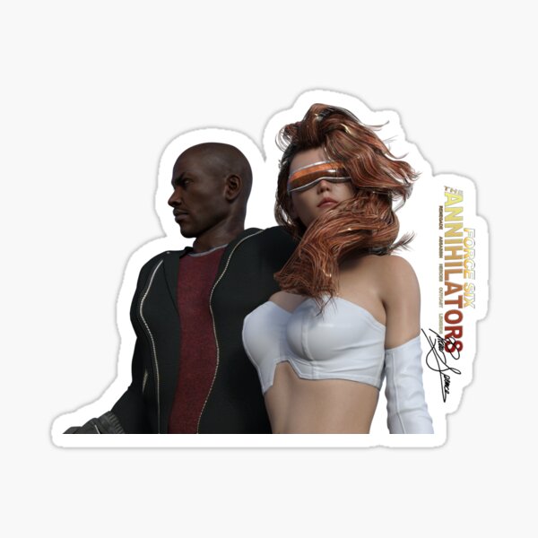 Agility and LunStar-G The Force Six Sticker