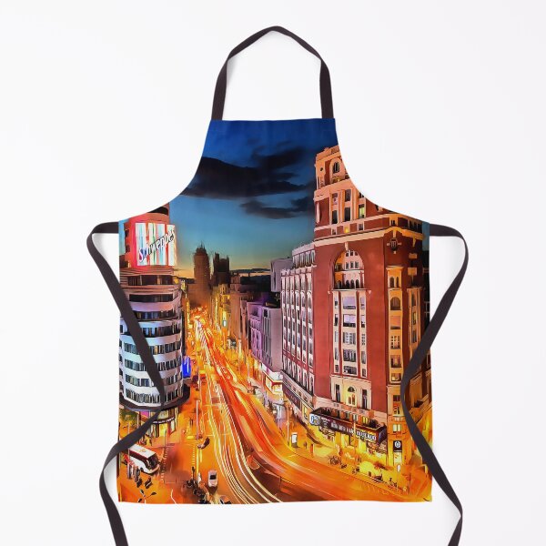 Item preview, Madrid by night (Painting) designed and sold by cmphotographs.