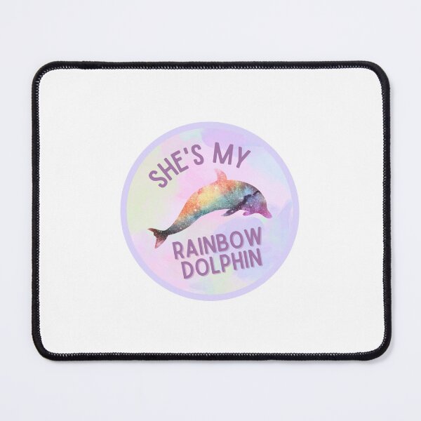 Item preview, Liv and Tania Rainbow Dolphin designed and sold by fox-danapetrie.