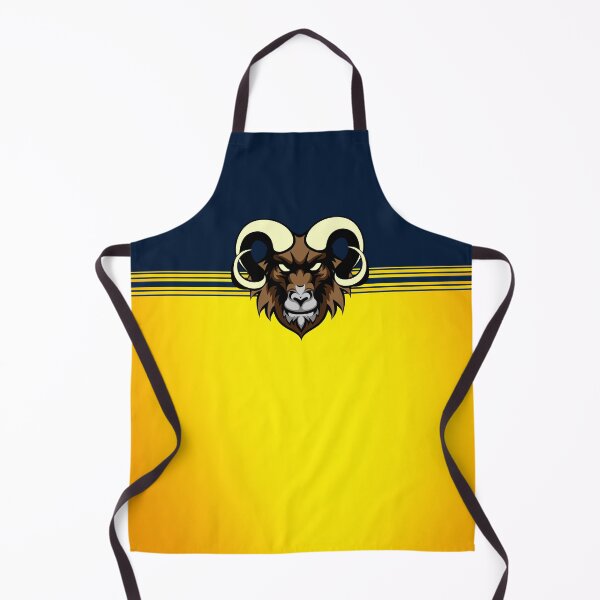 Item preview, Ram Yellow Navy Blue Aries designed and sold by Yiorgos Designs.