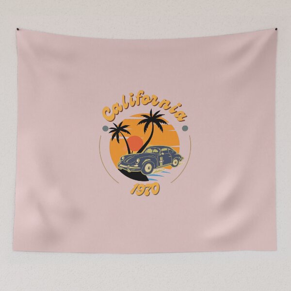 Item preview, Retro vintage california sunset designed and sold by joroooart.