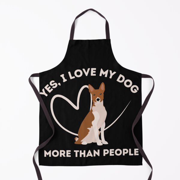 Item preview, Yes I love my dog more than people funny Basenji dog design designed and sold by reka88.