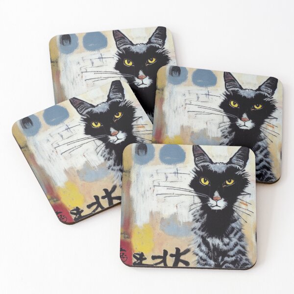 Item preview, Lovable Turkish Angora Cat in Japan #29. Pop-art poster  designed and sold by Åveline Dvorak.