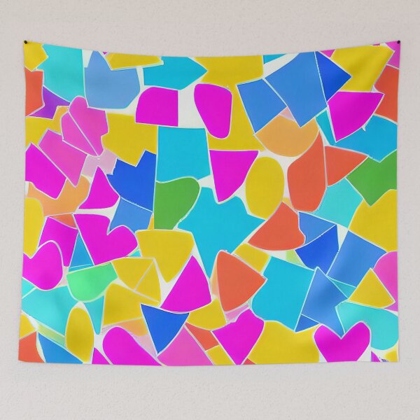 Item preview, Weird rainbow colorful patter designed and sold by WeirdPatterns.