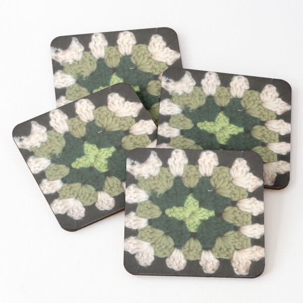 Item preview, Green granny square designed and sold by Phoebew03.