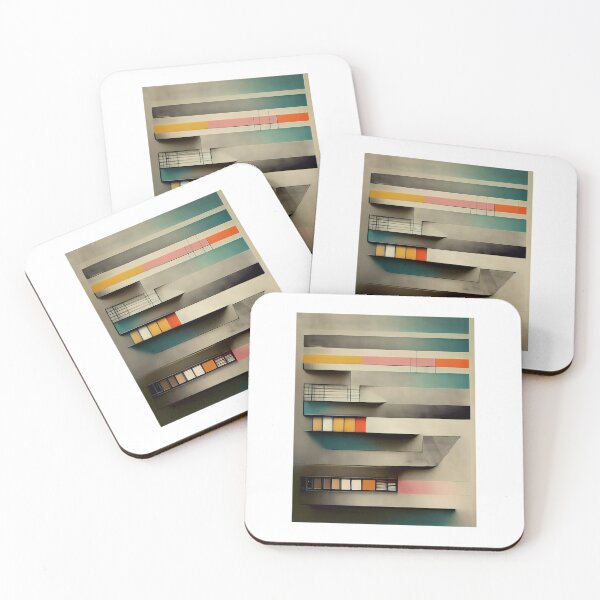 Artikelvorschau, Bauhaus-Design inspiriert vom Bauhaus-Weimarer Stil entworfen und verkauft von KOTOdesign.