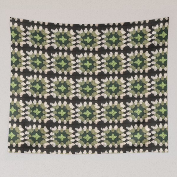 Item preview, Green granny square designed and sold by Phoebew03.