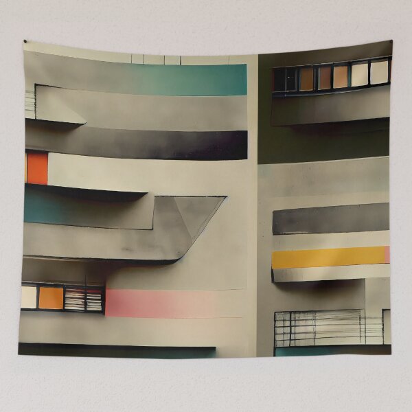Item preview, Bauhaus Design Inspired by Bauhaus Weimar Style designed and sold by KOTOdesign.