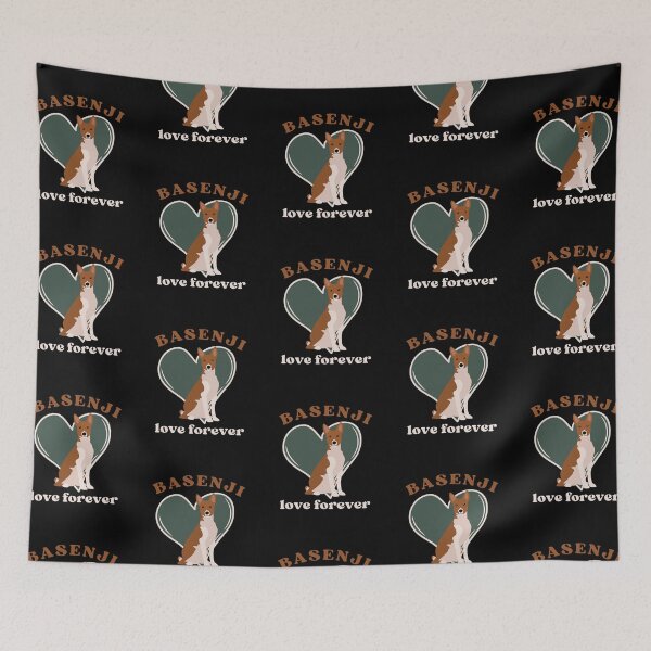 Item preview, Basenji love forever Basenji dog design designed and sold by reka88.