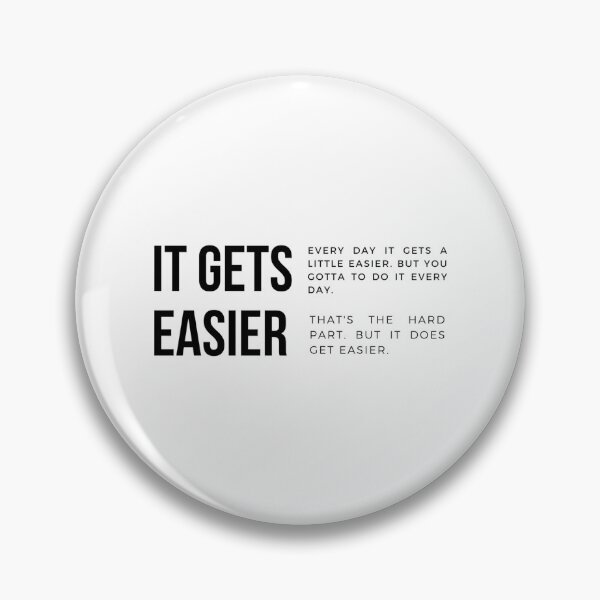 Item preview, It gets easier  designed and sold by Atspauda.