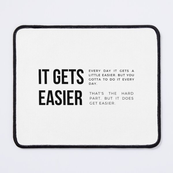 Item preview, It gets easier  designed and sold by Atspauda.