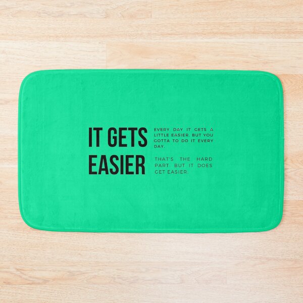 Item preview, It gets easier  designed and sold by Atspauda.